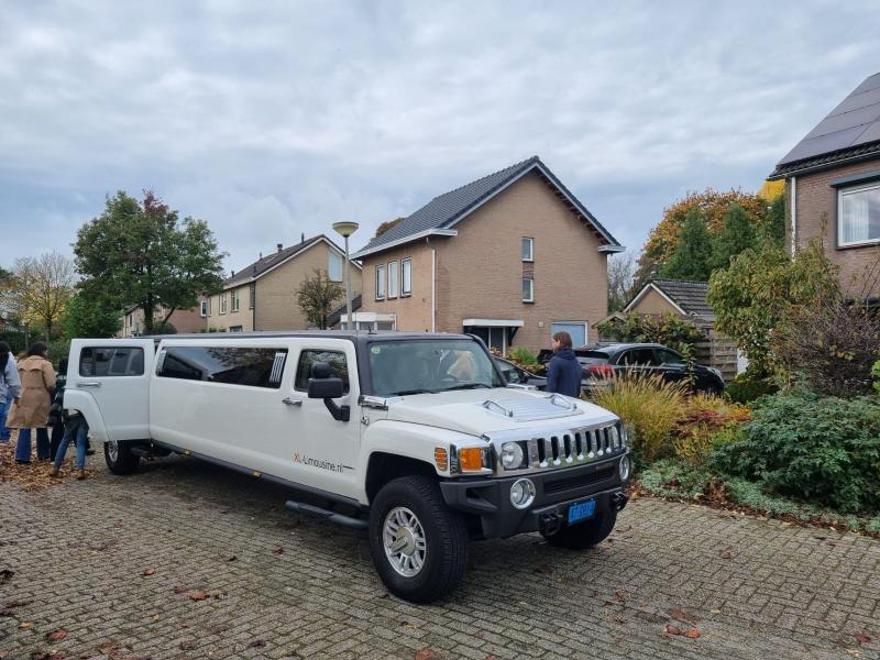 Hummer H3 Limousine wit - Luxe Limousine